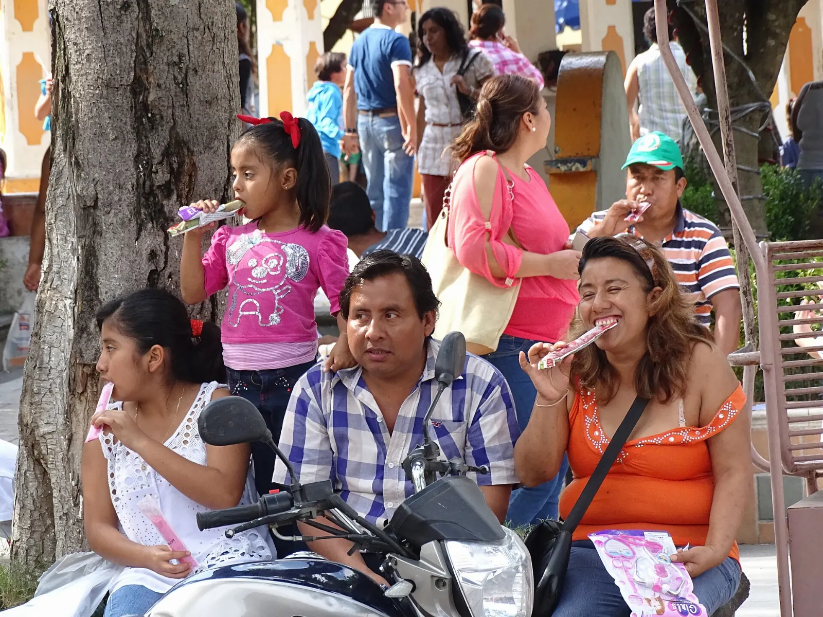 The church and main square in the centre of Papantla, El Tajín, Veracruz