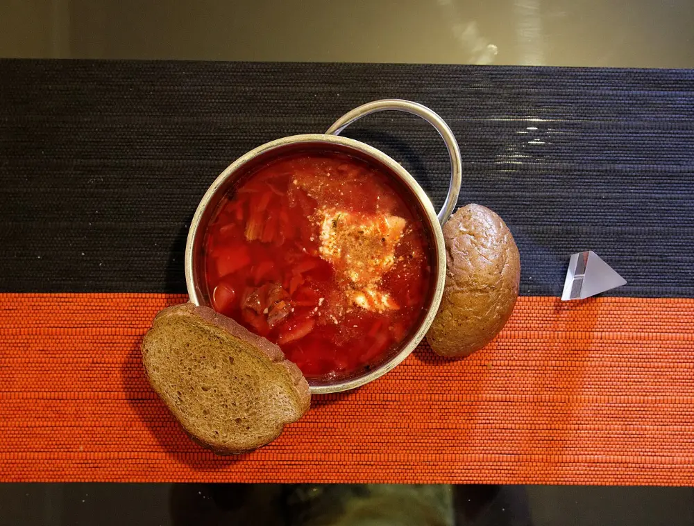 Borscht in Elk Island National Park, Alberta