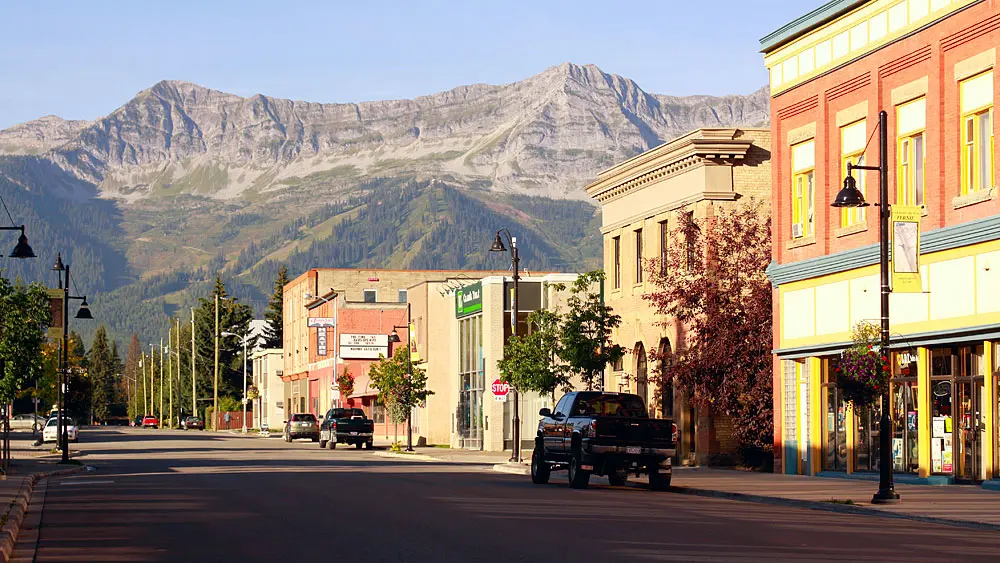 Downtown Fernie, Fernie, British Columbia