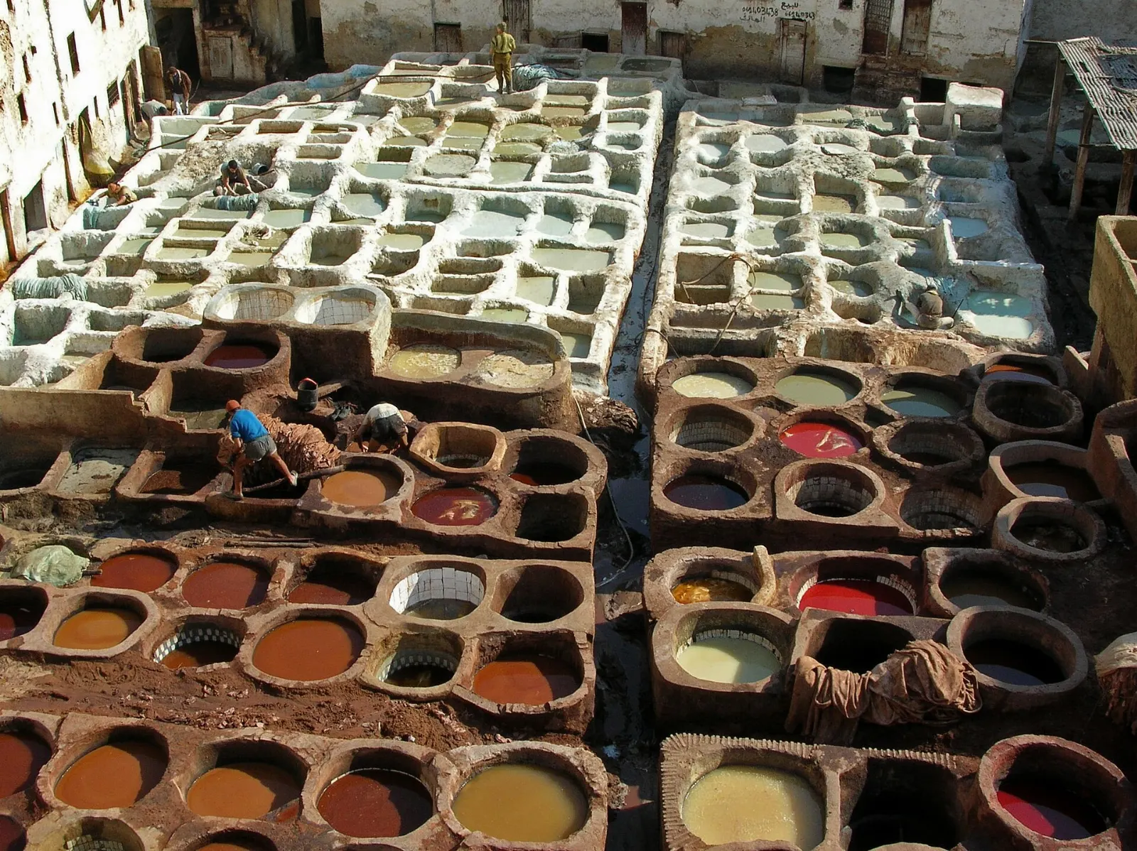 Chouara Tannery, Fez, Morocco