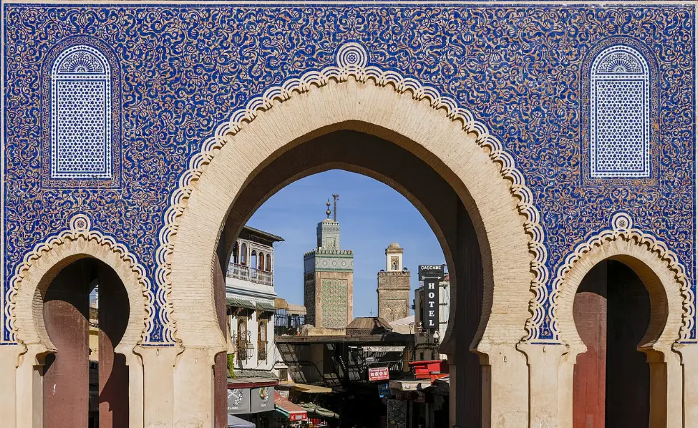 Bab Bou Jeloud, Fez, Morocco