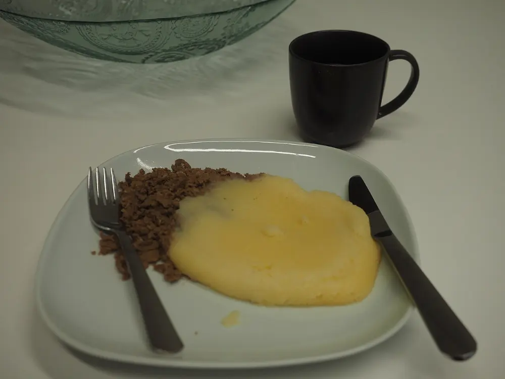 Sautéed reindeer in Finnish Lapland, Finland
