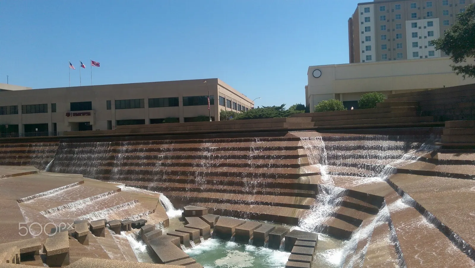 Fort Worth Water Gardens, Texas