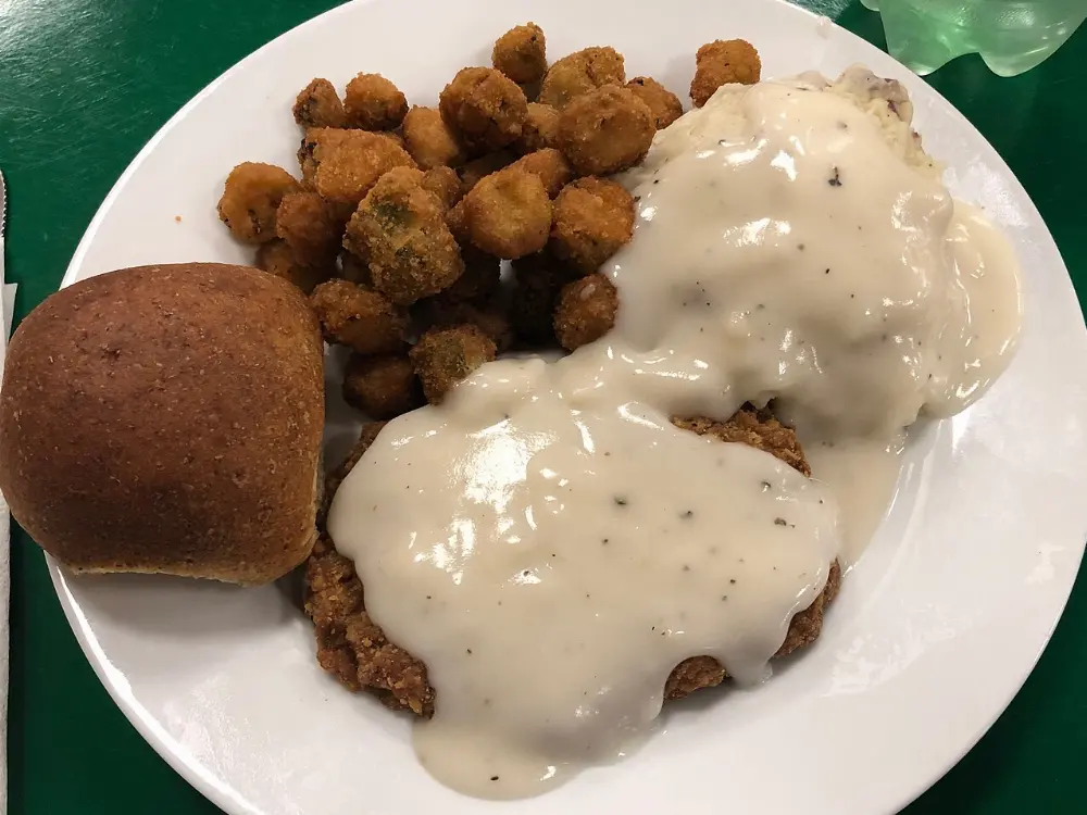 Chicken fried steak in Fort Worth, Texas