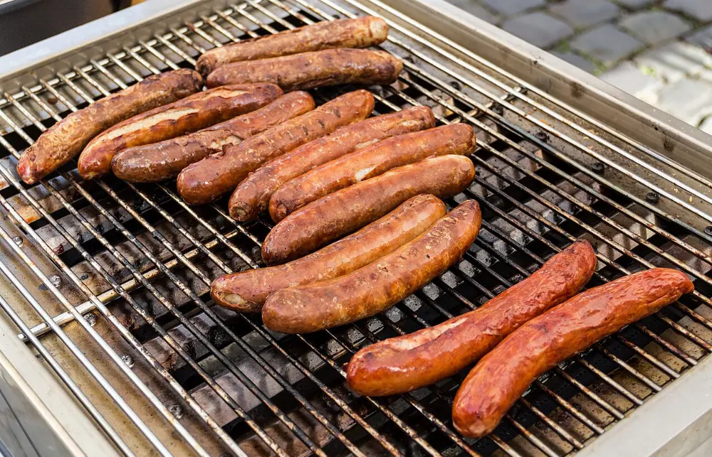 Bratwurst in Fredericksburg, Texas