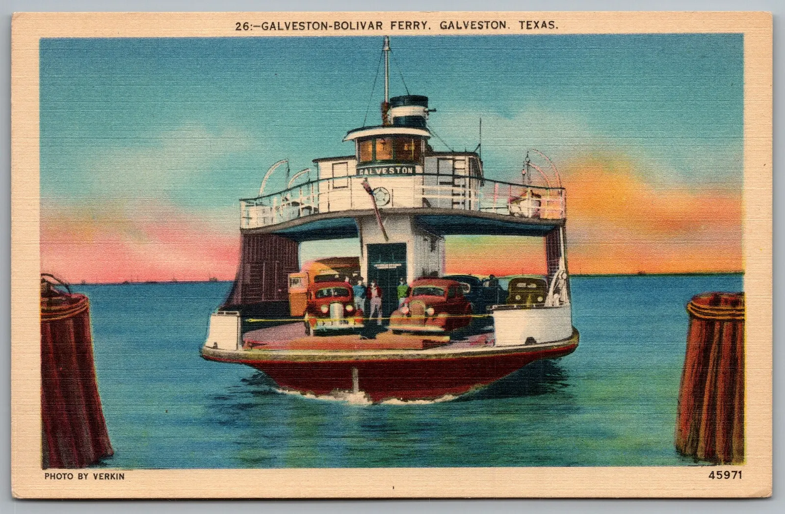 Galveston-Port Bolivar Ferry, Galveston, Texas, United States