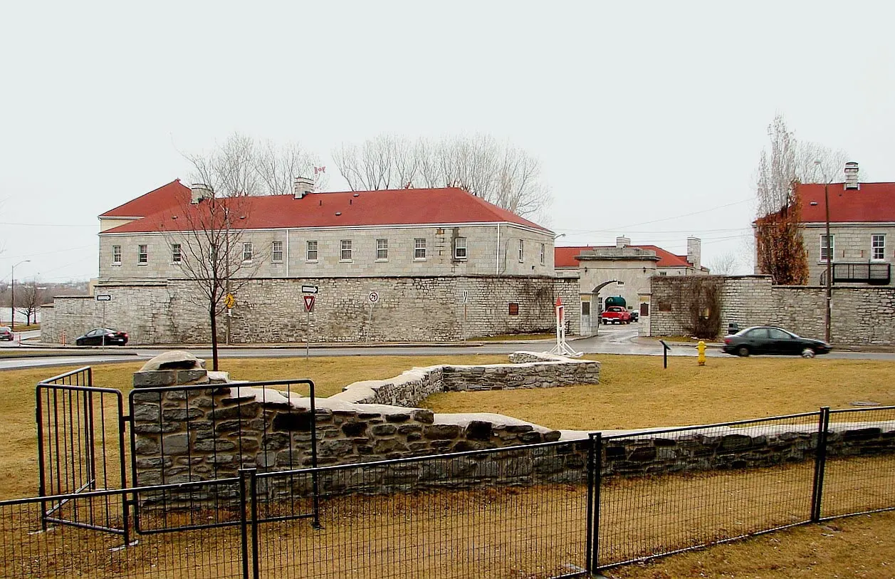 Fort Henry above the water in Kingston, Gananoque, Ontario
