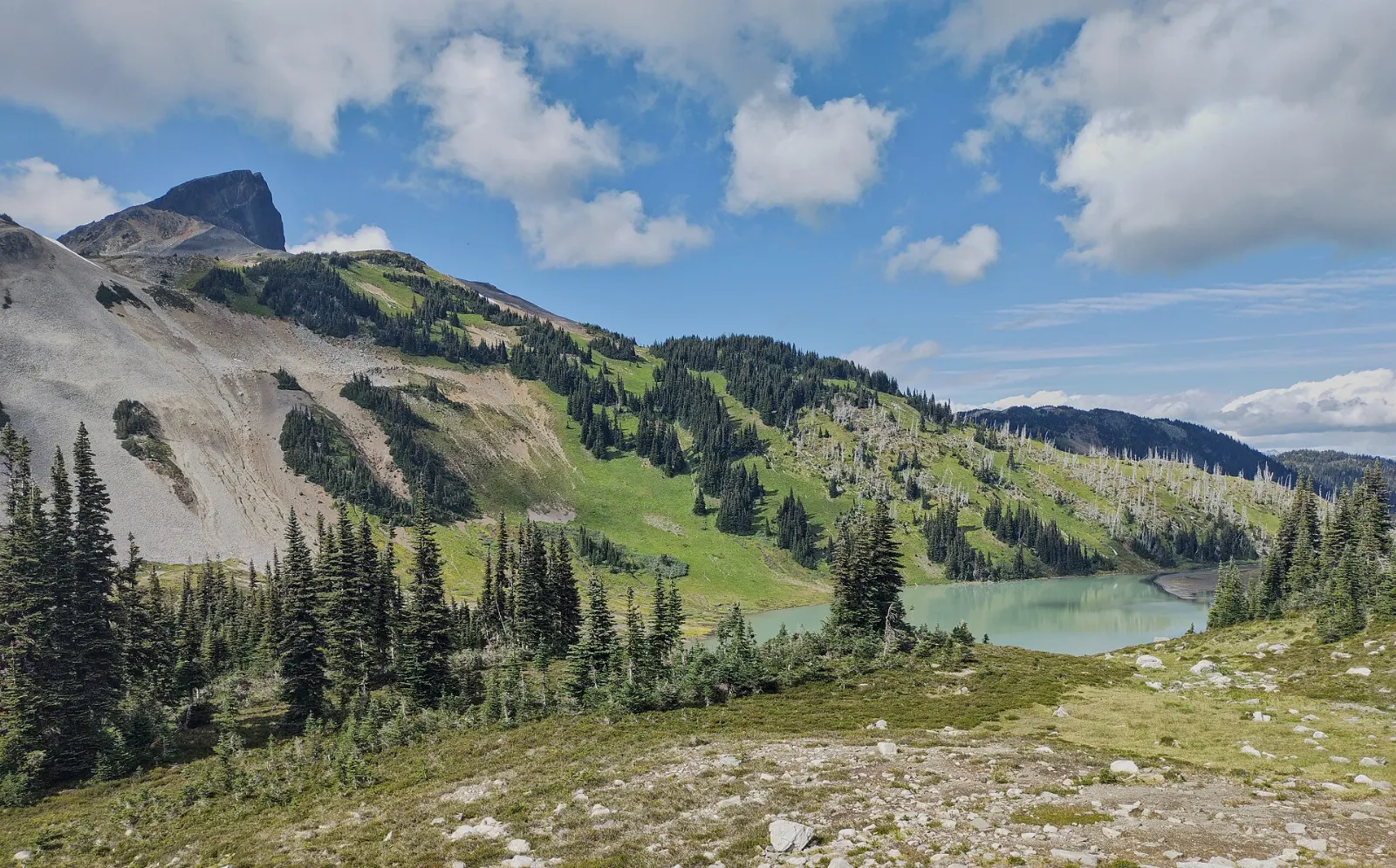 Garibaldi Park British Columbia Black Tusk and Lake Trails