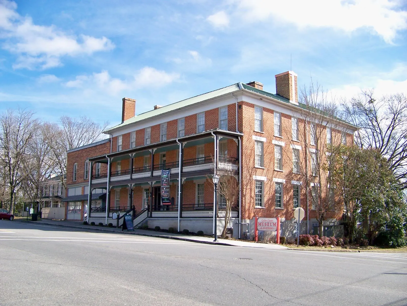 The Gaston County Museum in an 1852 hotel, Dallas, North Carolina
