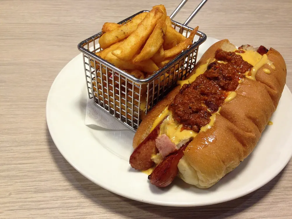 Chili dog in Gastonia
