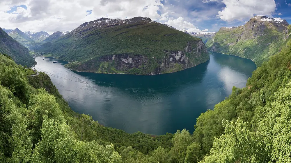 Geiranger, Geirangerfjord, Norway