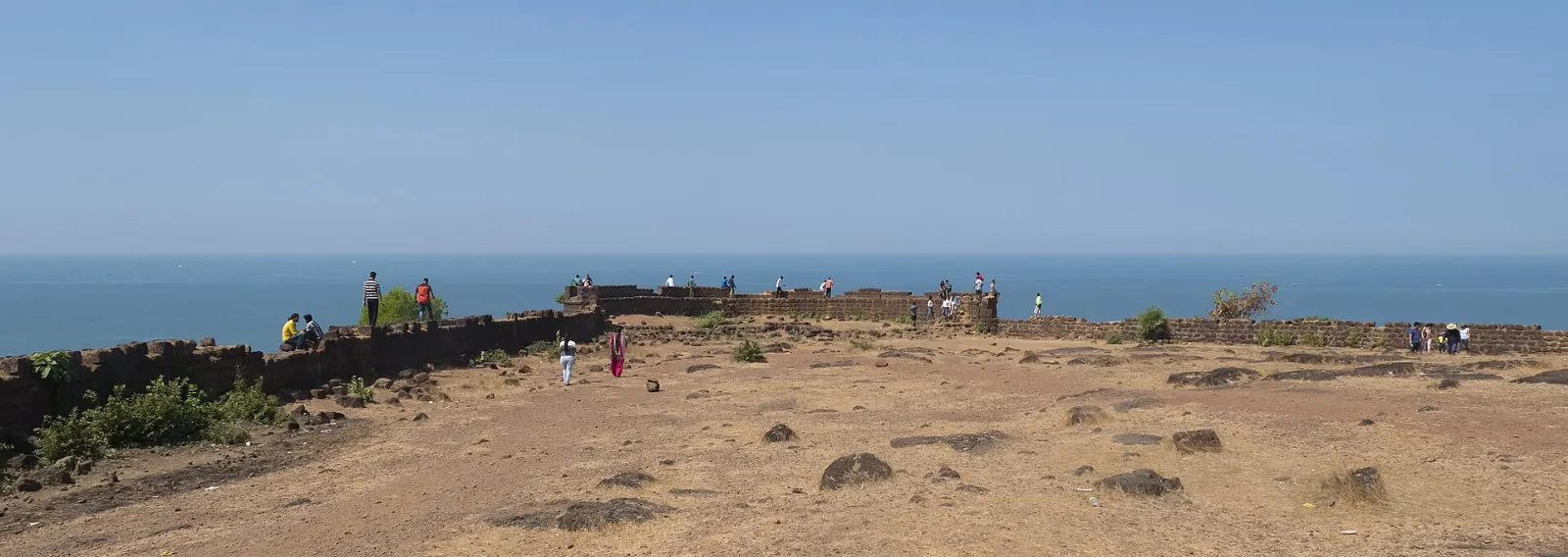 Anjuna, Vagator and Chapora Fort, Goa, India