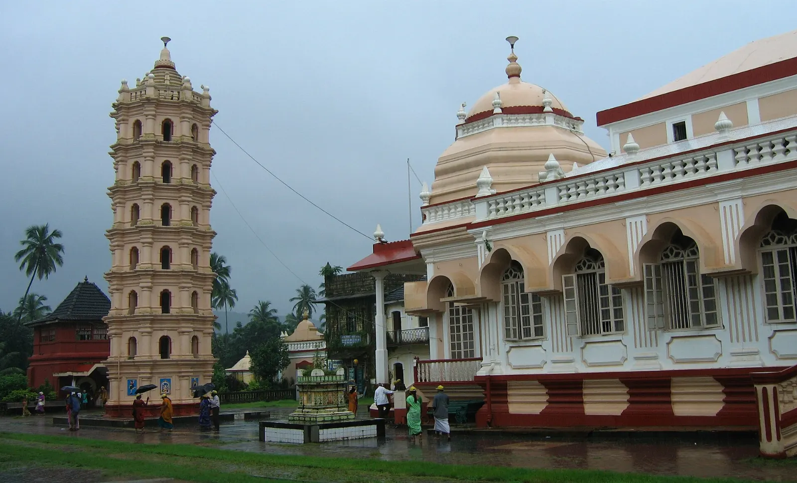 Ponda temples and spice farms, Goa, India