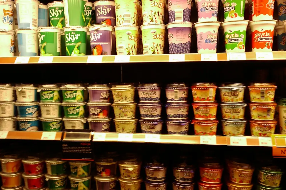 Skyr in Golden Circle, Iceland