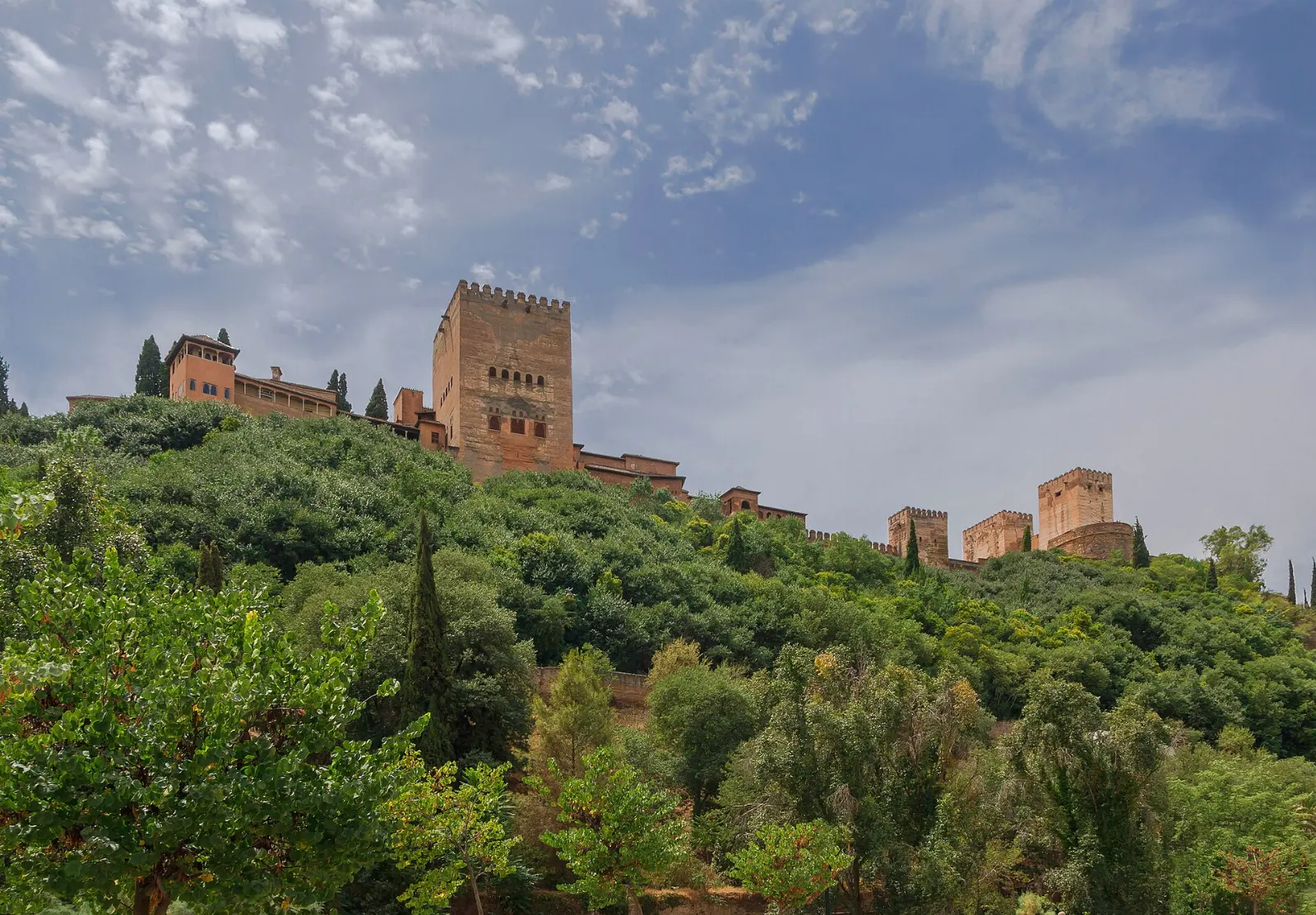 Carrera del Darro and Paseo de los Tristes, Granada, Spain