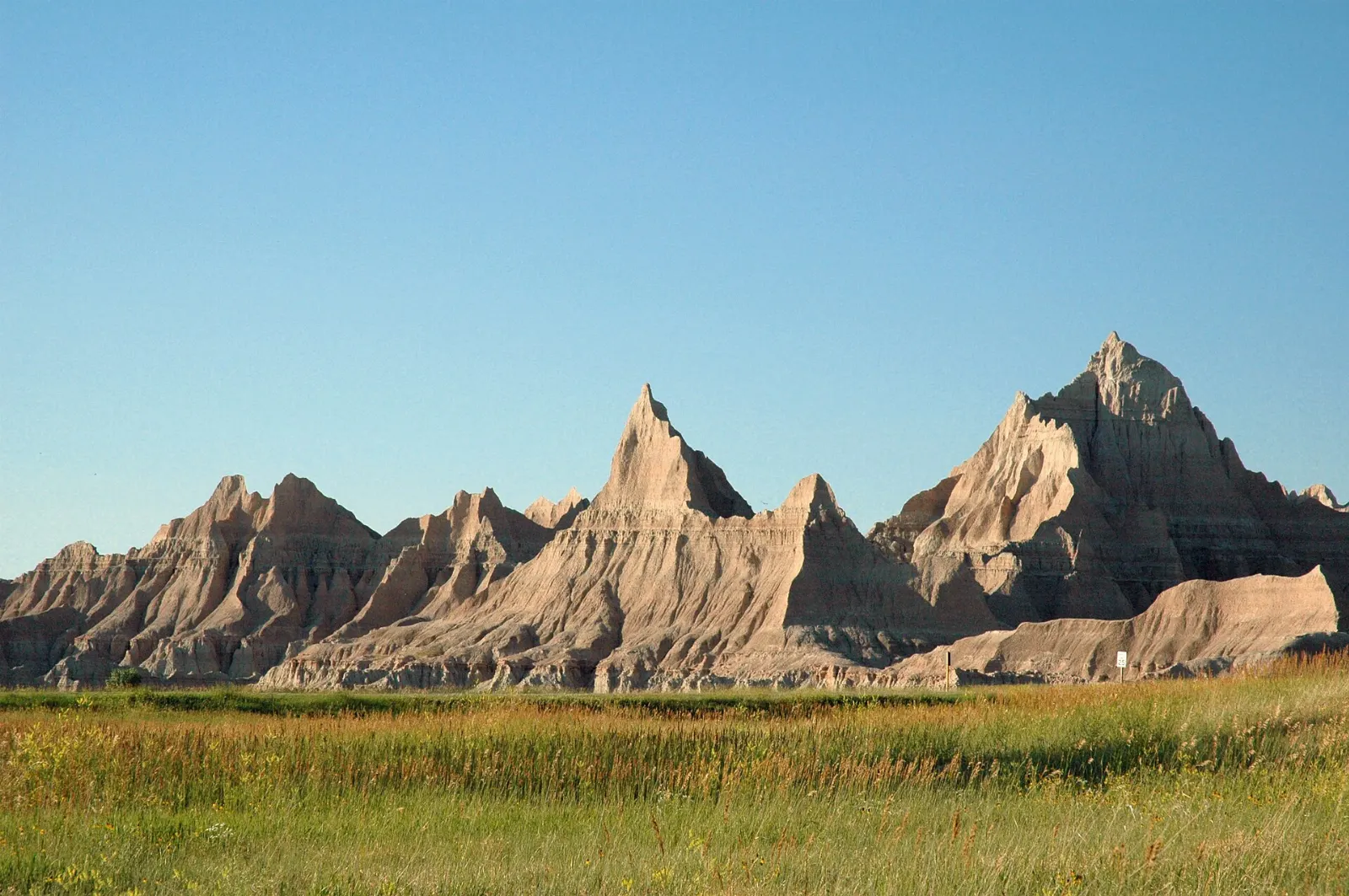 McGowan's Visitor Centre and Rock Creek Campground, Grasslands National Park, Saskatchewan, Canada