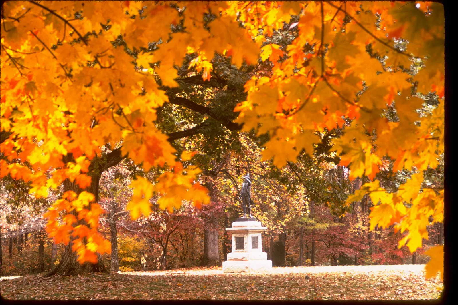 Monument at Guilford Courthouse National Military Park, Greensboro, North Carolina