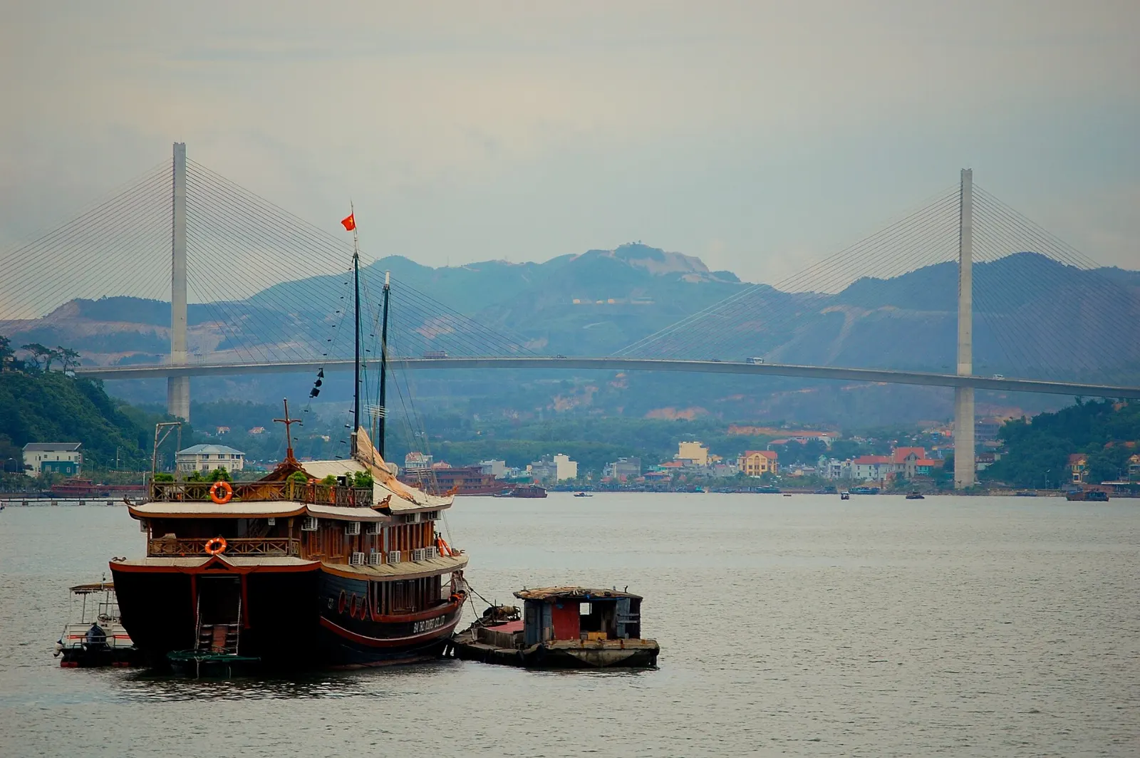 Bai Chay and the cable car, Ha Long Bay, Vietnam