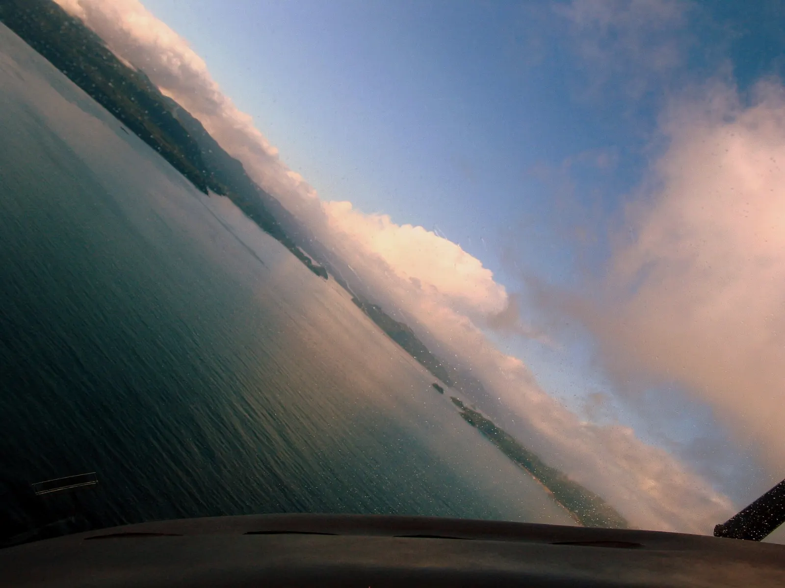 Harbour at Daajing Giids on Skidegate Inlet, Haida Gwaii, British Columbia