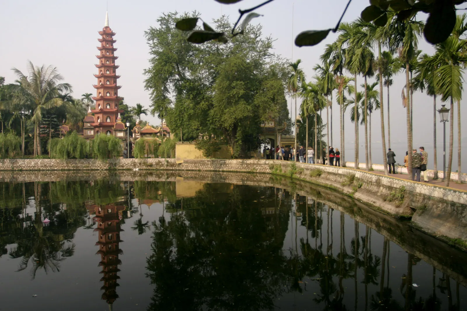 Tran Quoc Pagoda and West Lake, Hanoi, Vietnam