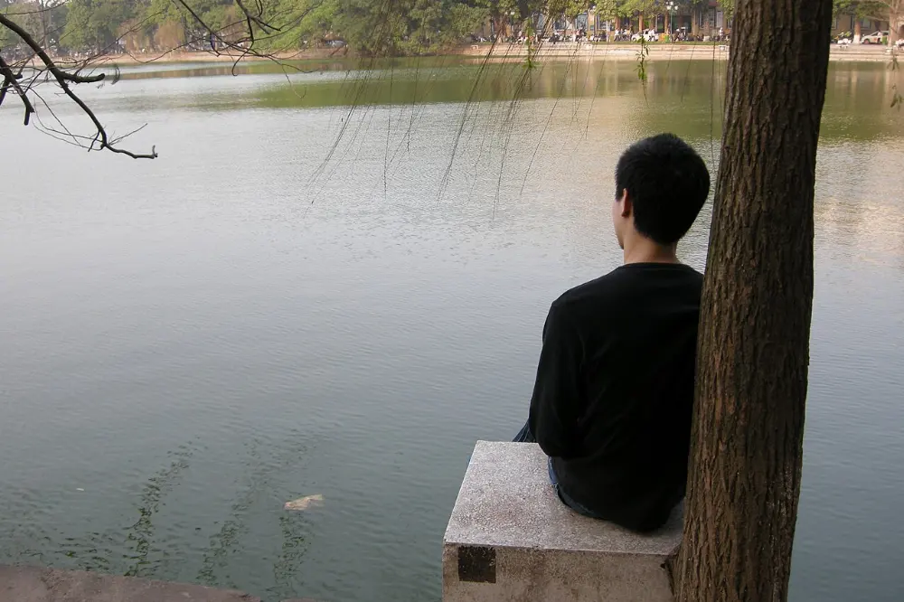 Hoan Kiem Lake, Hanoi, Vietnam