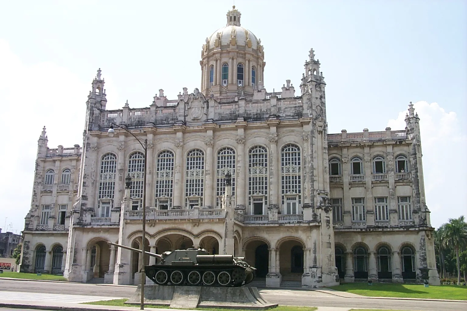 The ornate former Presidential Palace that now houses the Museum of the Revolution, Havana, Cuba