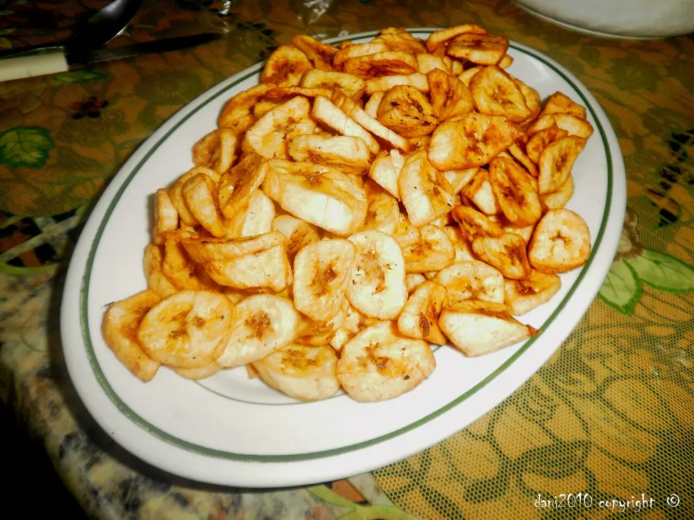 Tostones in Havana, Cuba