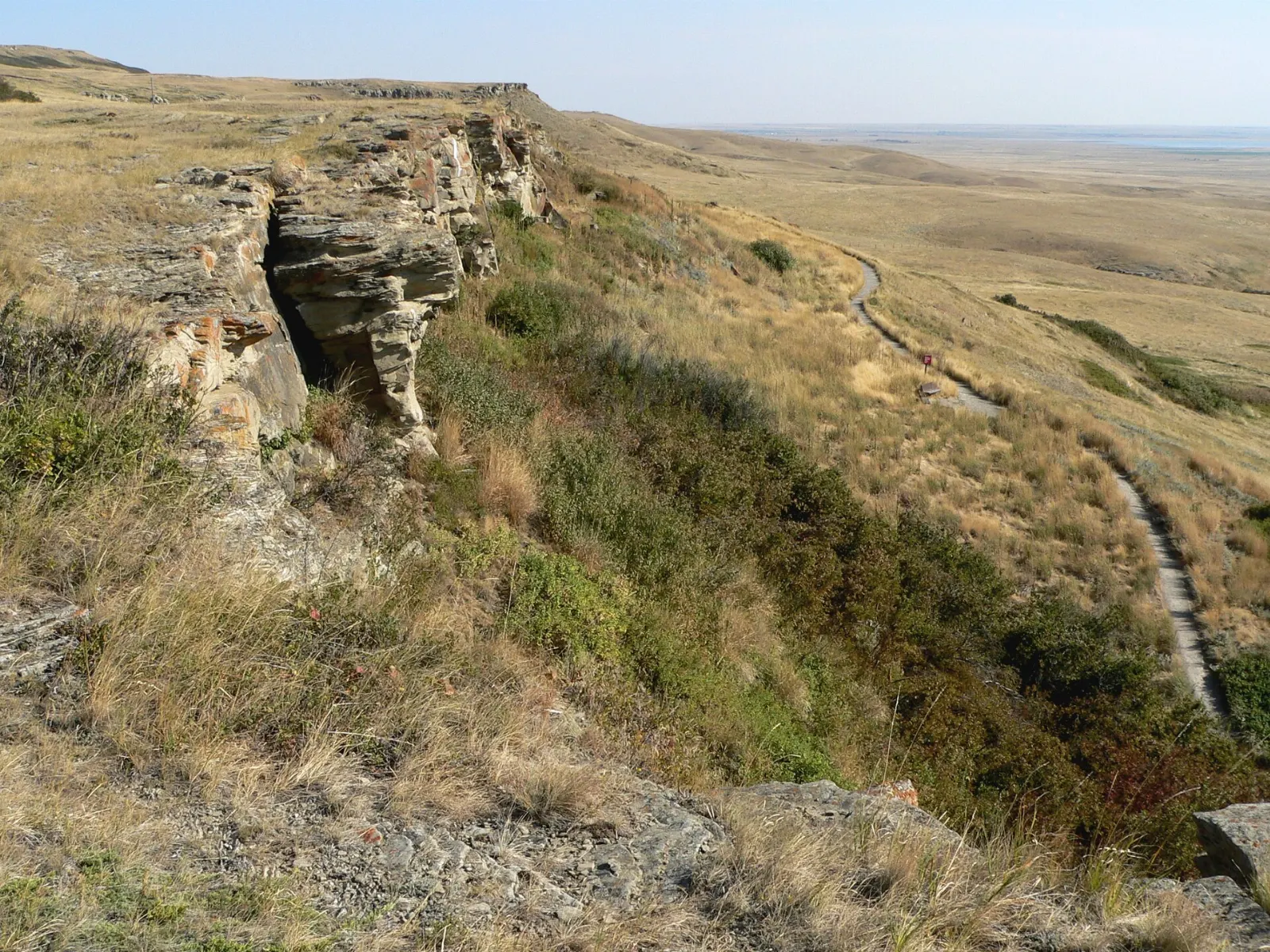 Head-Smashed-In Buffalo Jump Alberta Blackfoot History