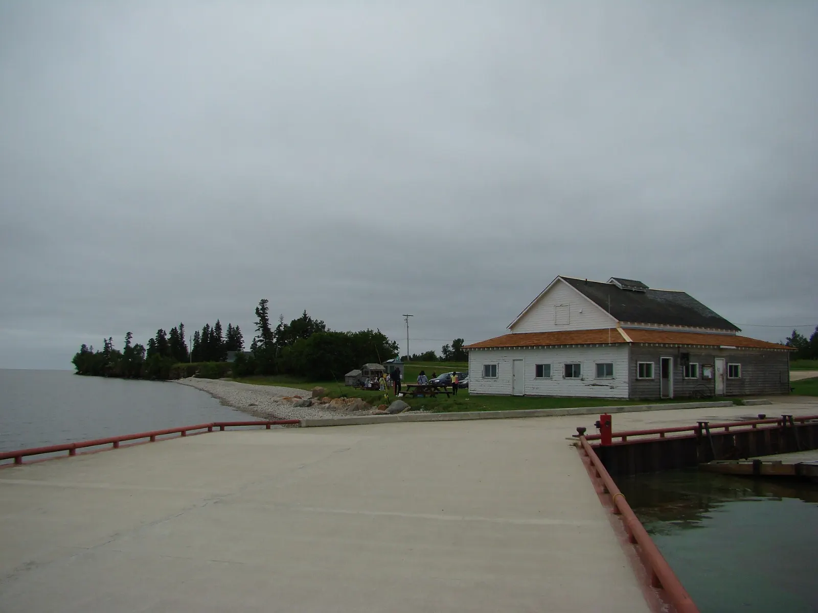 Historic buildings in Hecla Village, Hecla Island, Manitoba