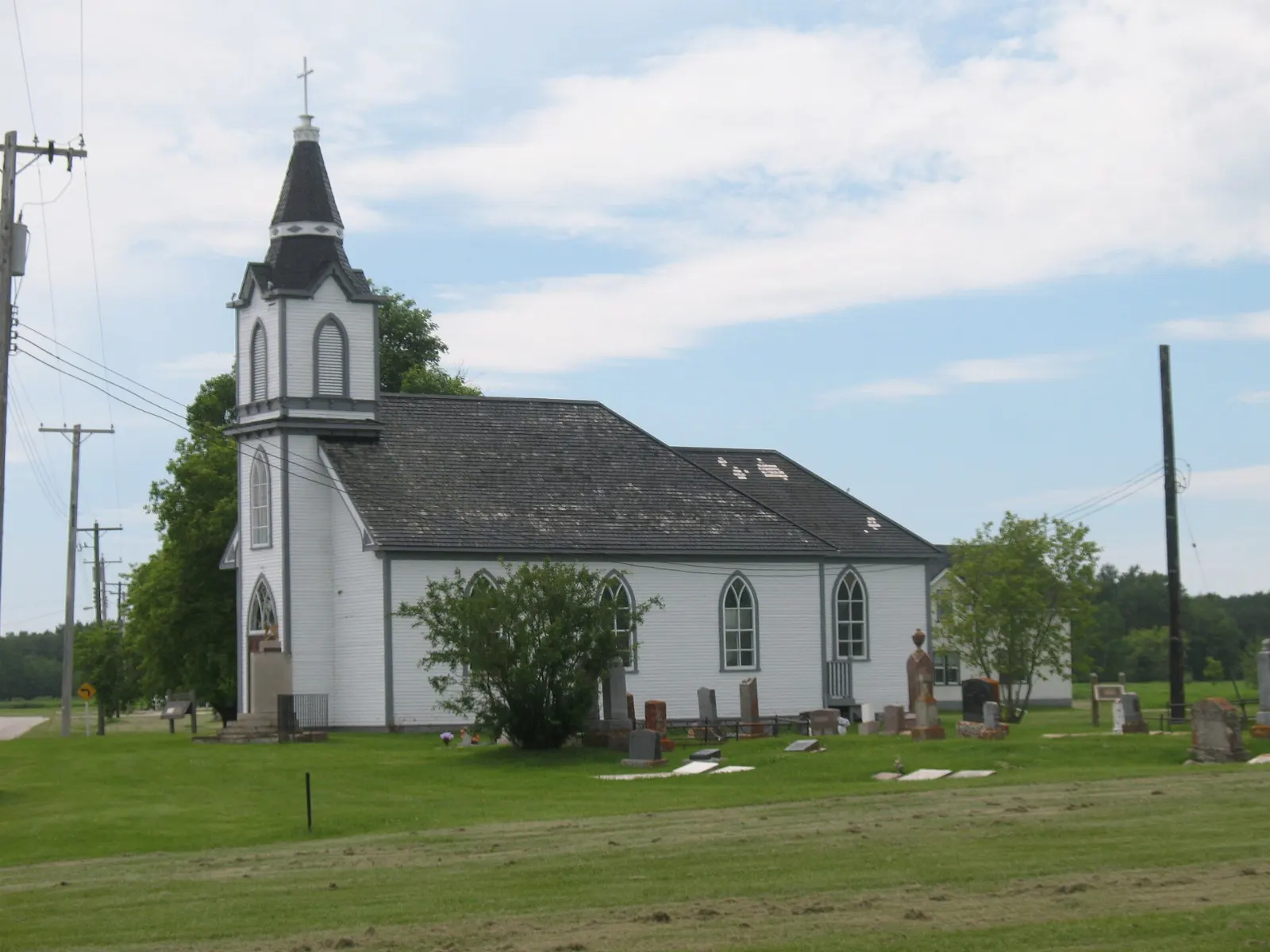 Church in Hecla Village, Hecla Island, Manitoba