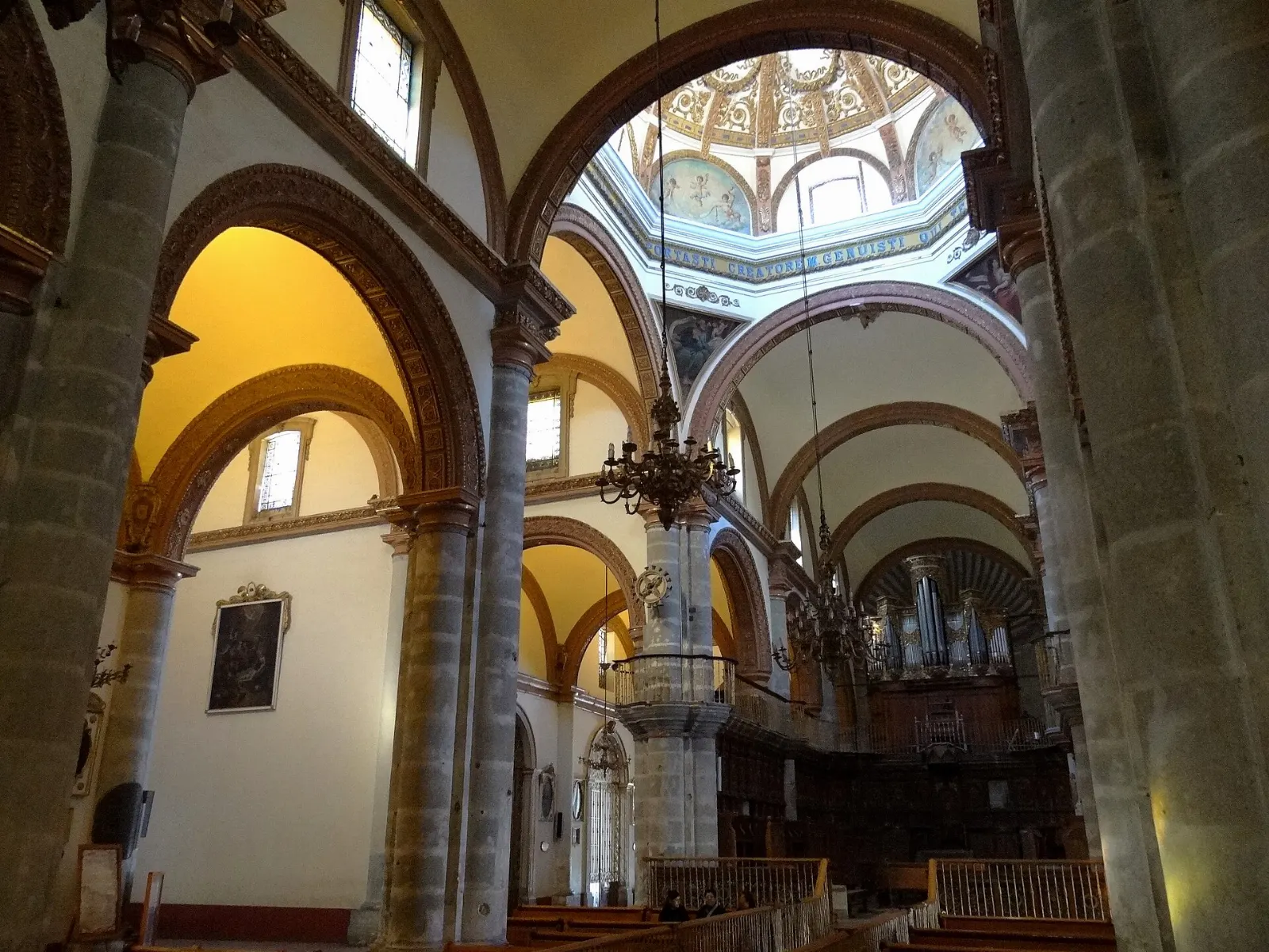 Cathedral and plaza in the historic centre of Oaxaca City, Hierve el Agua, Oaxaca