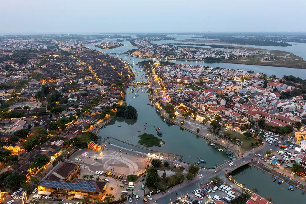 Thu Bon River, Hoi An, Vietnam