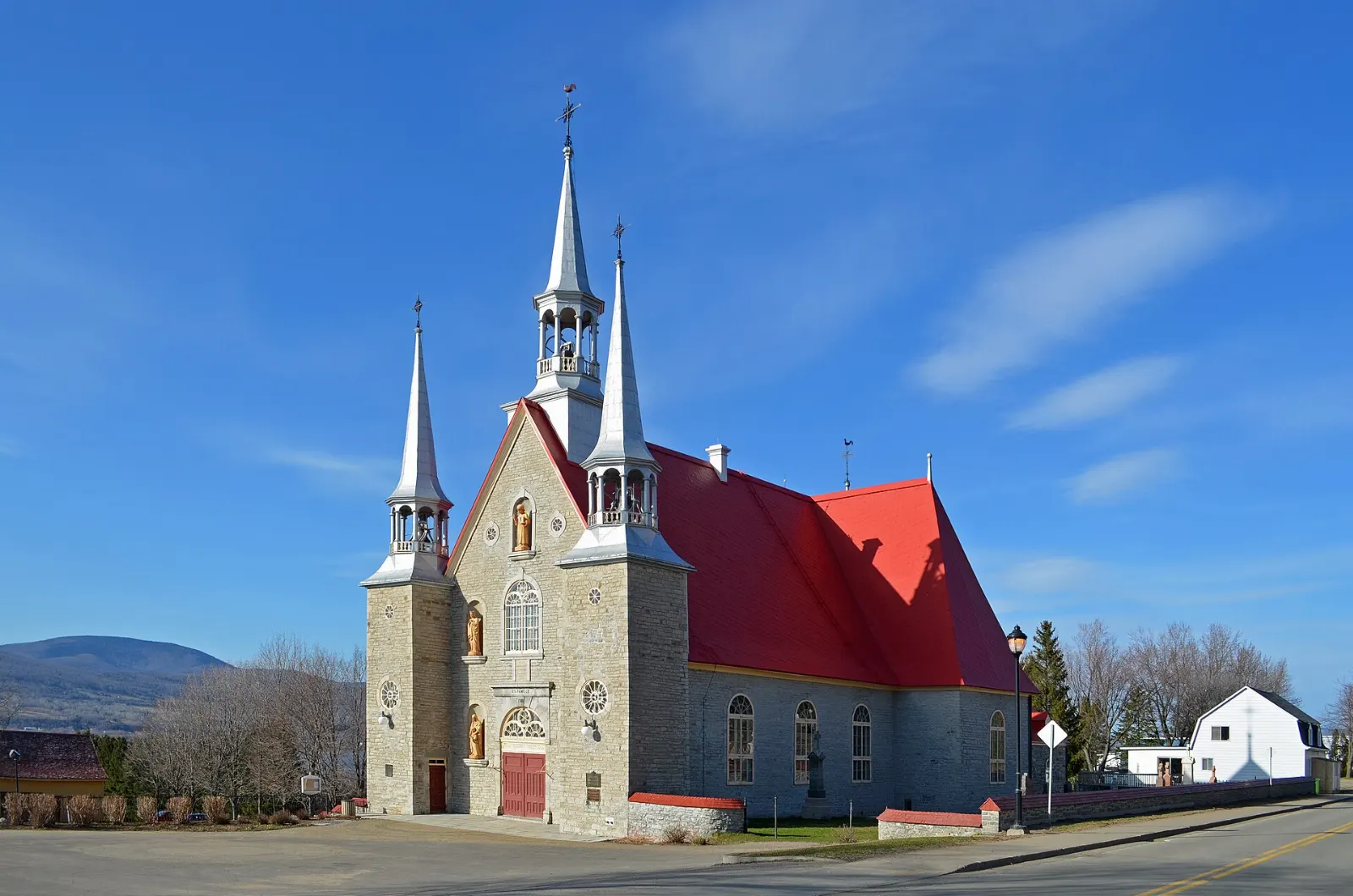 Church of Sainte-Famille on Île d'Orléans, Quebec