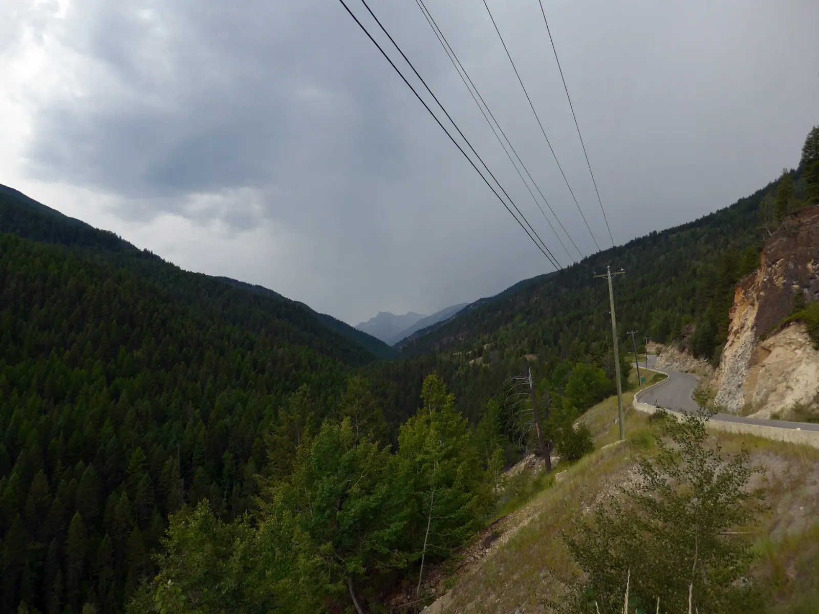 Toby Creek flowing through its canyon near Panorama, Invermere, British Columbia