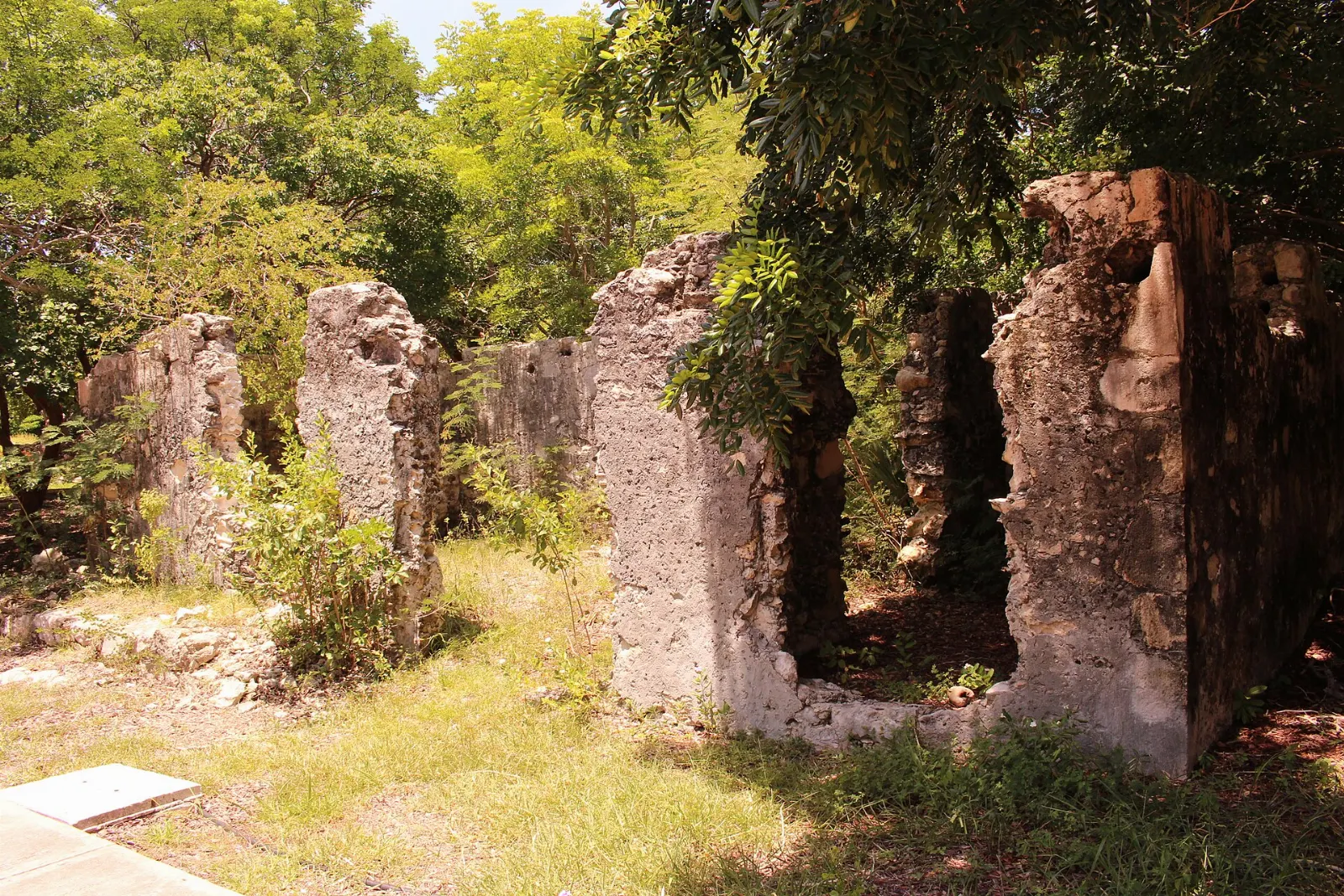The ruins of Hacienda Mundaca on Isla Mujeres, Isla Contoy, Quintana Roo