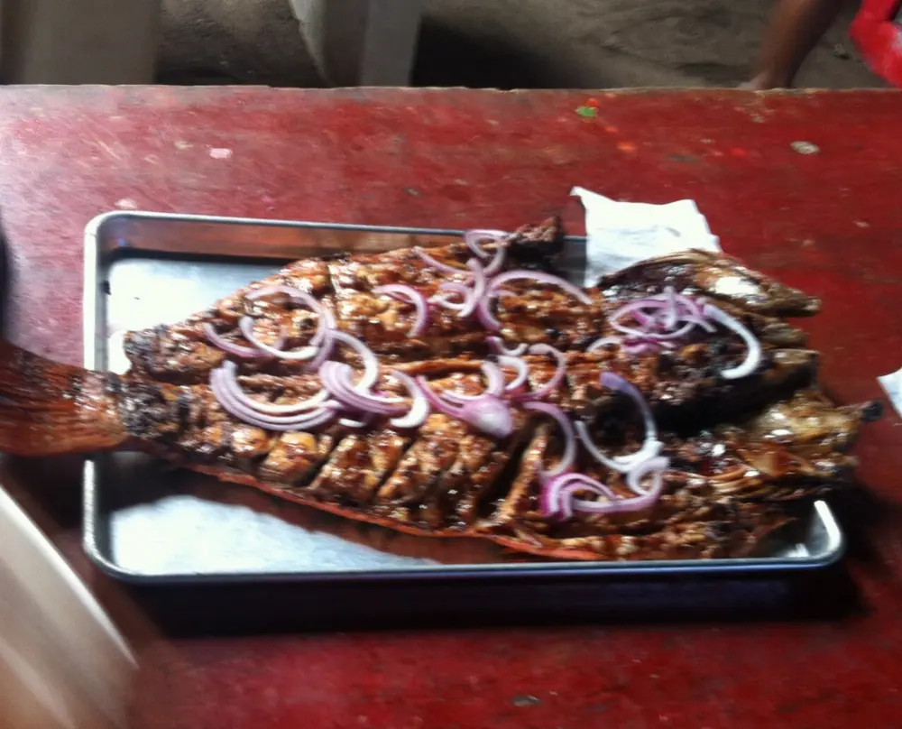 Pescado sarandeado in Islas Marietas, Nayarit