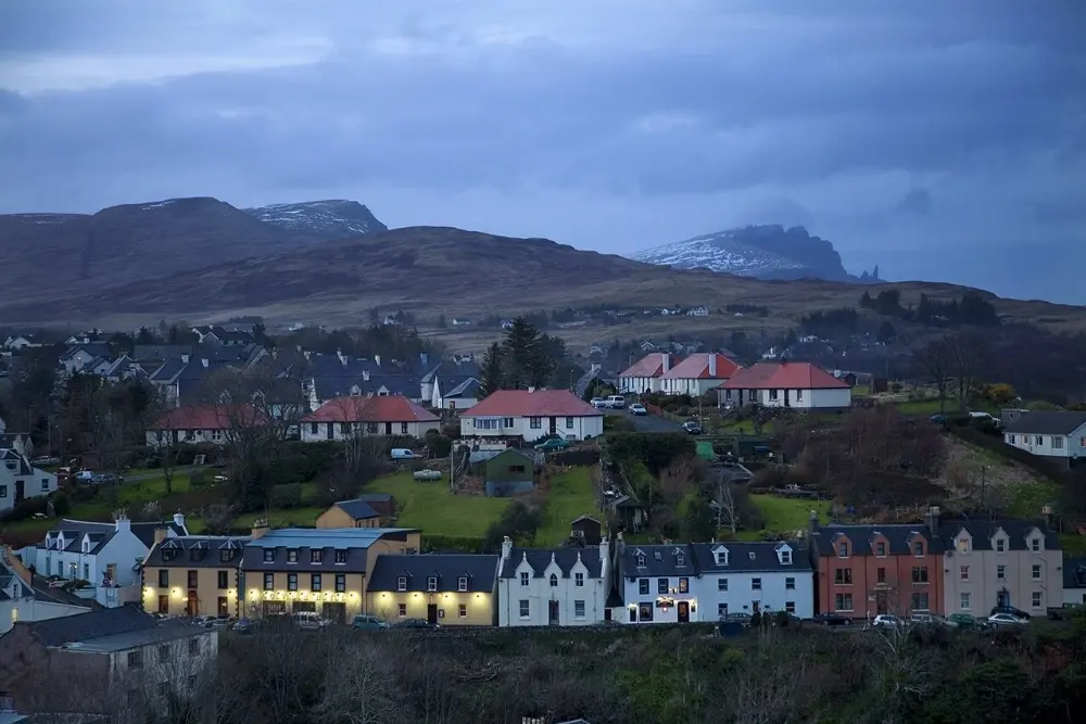 Isle of Skye old town, Isle of Skye, Scotland