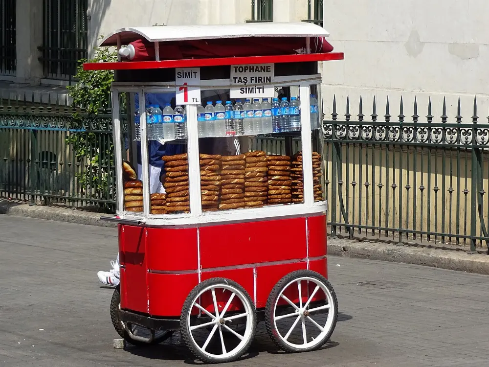 Simit in Istanbul, Türkiye