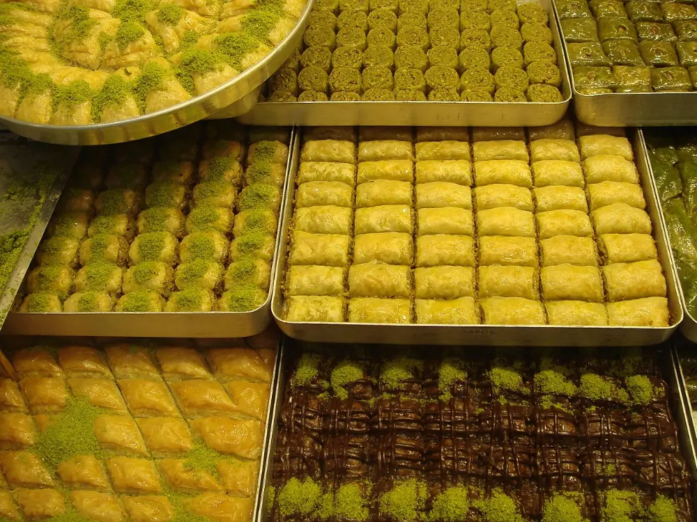 Baklava in Istanbul, Türkiye