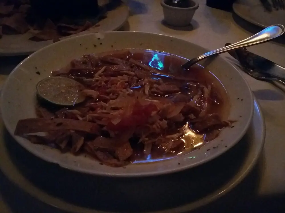 Sopa de lima in Izamal, Yucatán