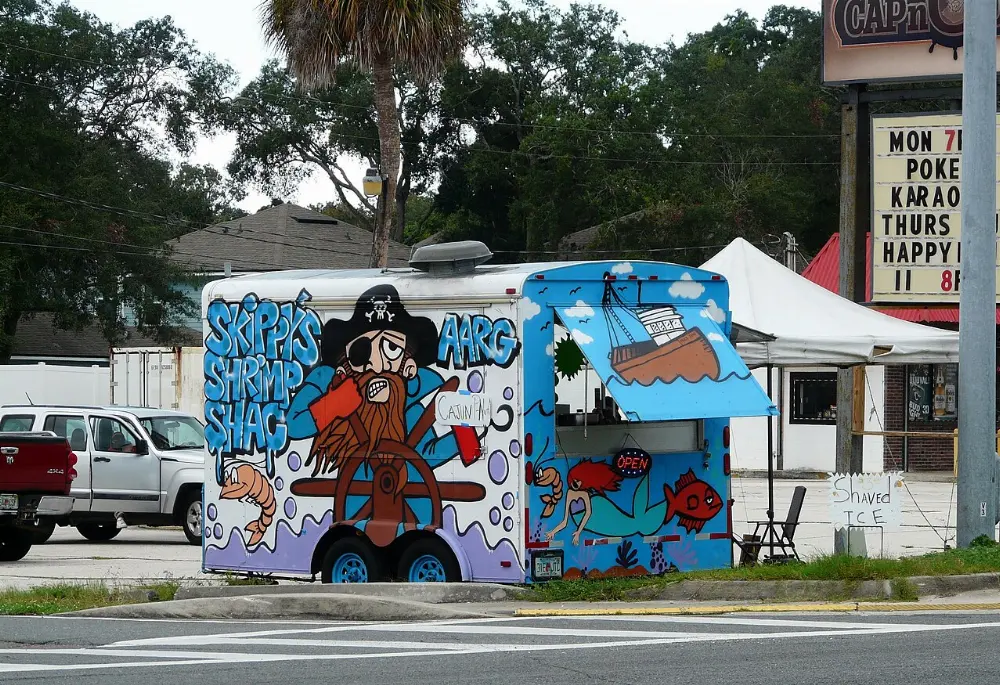 Mayport shrimp in Jacksonville, Florida