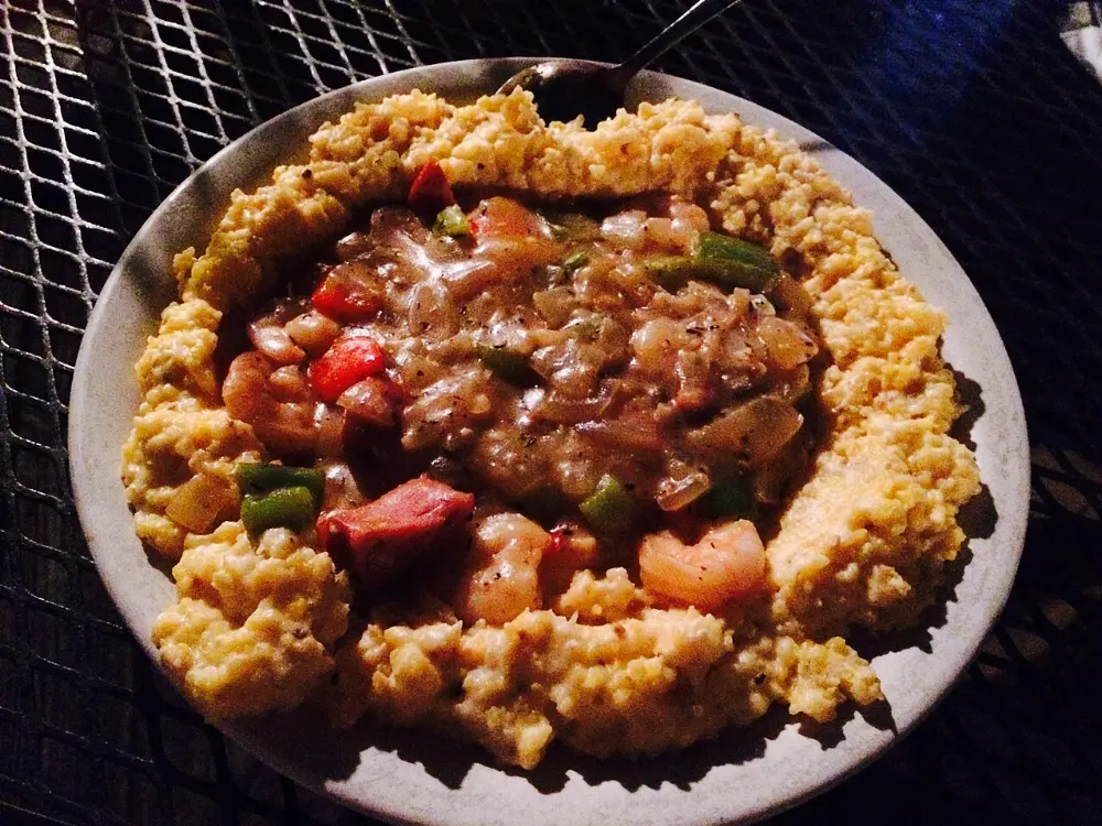 Shrimp and grits in Jacksonville
