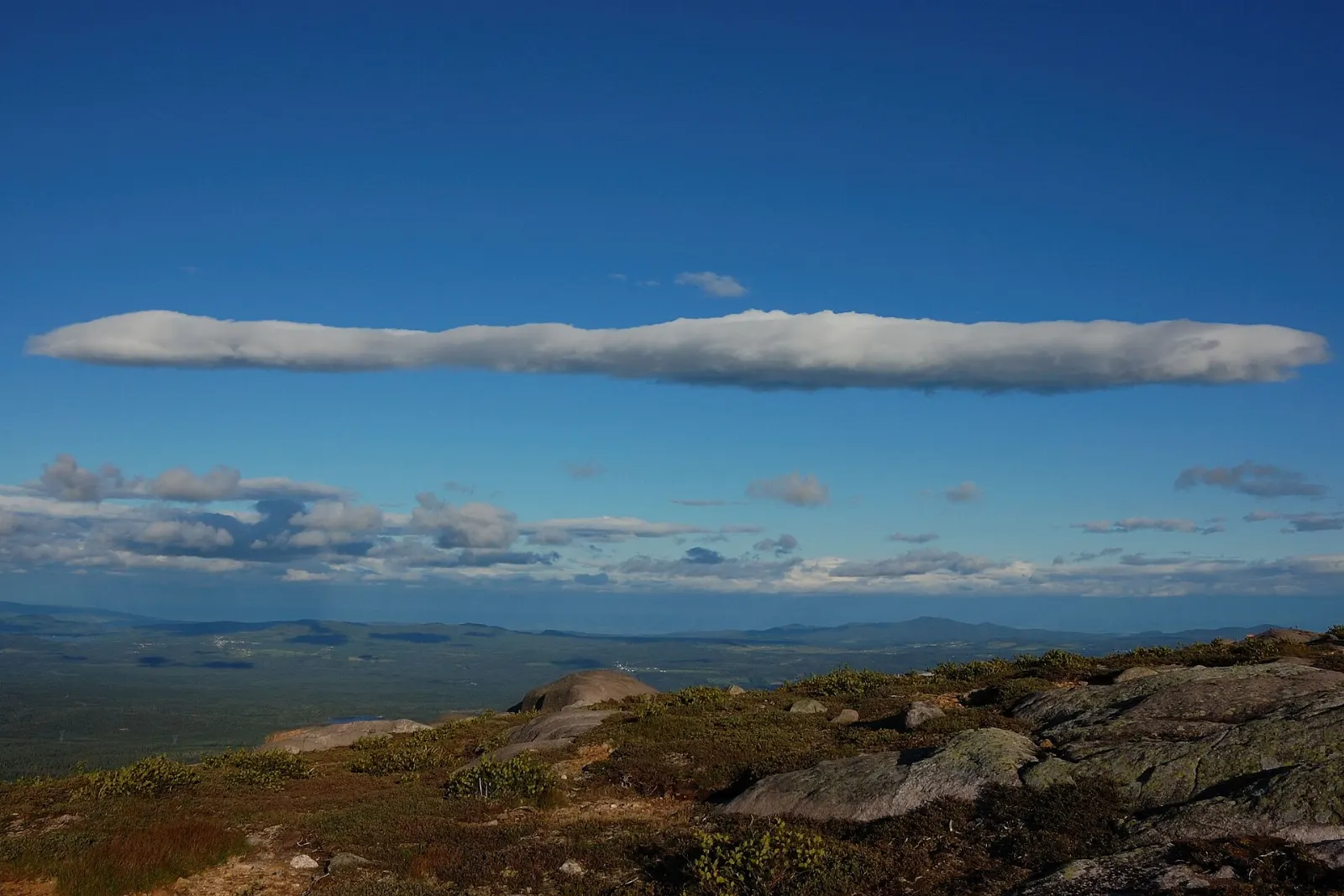 Summit view from Mont du Lac des Cygnes, Jacques-Cartier National Park, Quebec