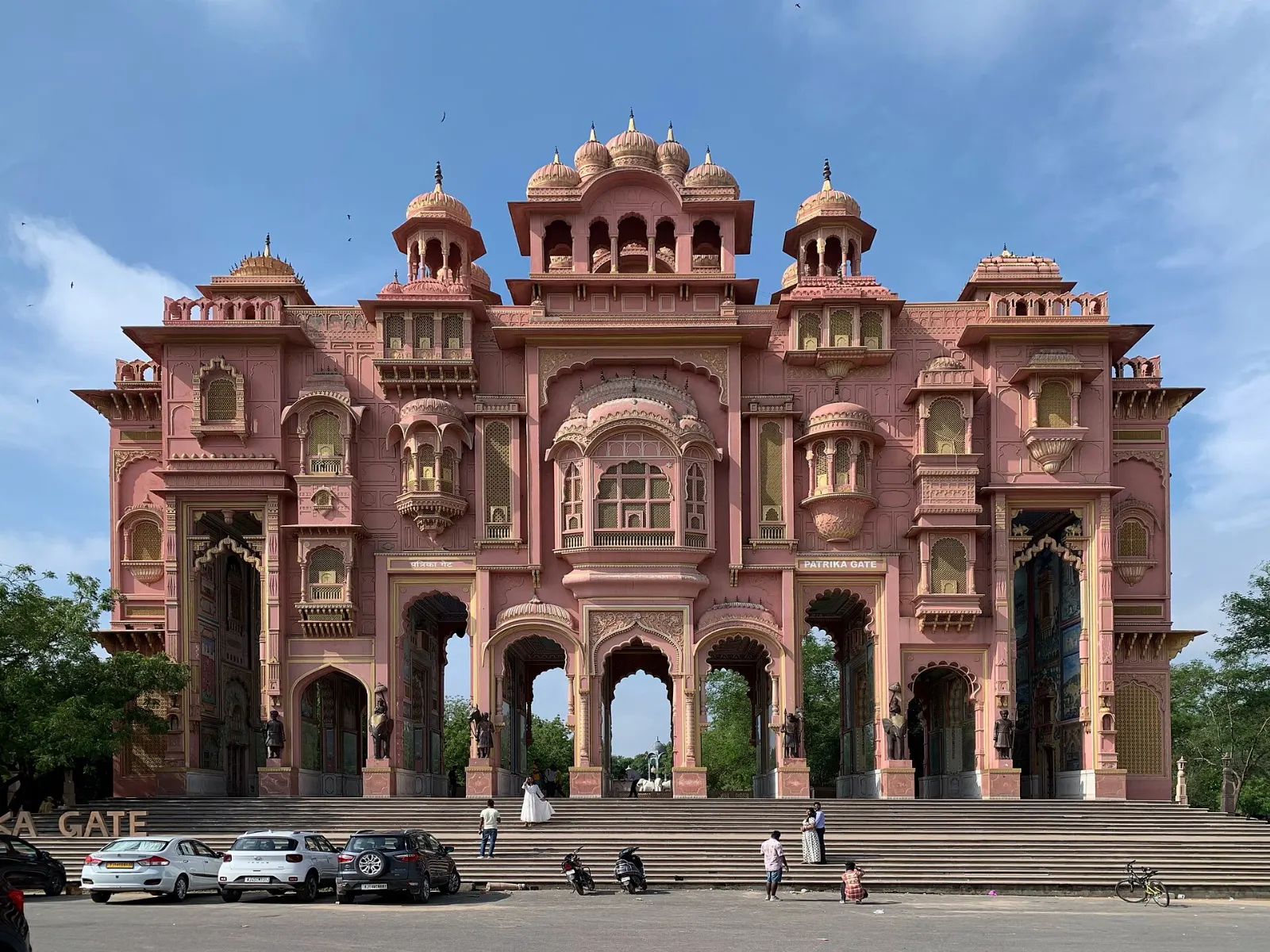 Birla Mandir and Patrika Gate, Jaipur, India