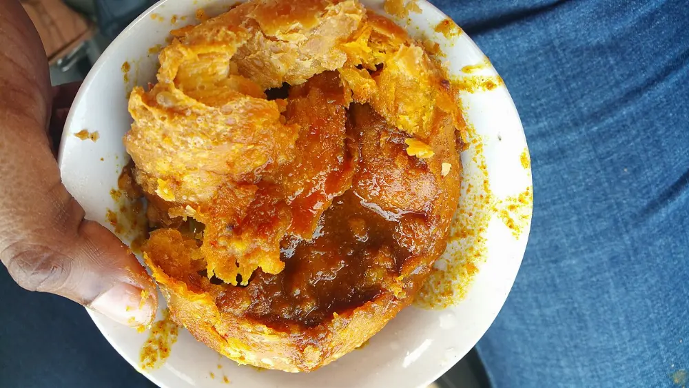 Pyaaz kachori in Jaipur, India