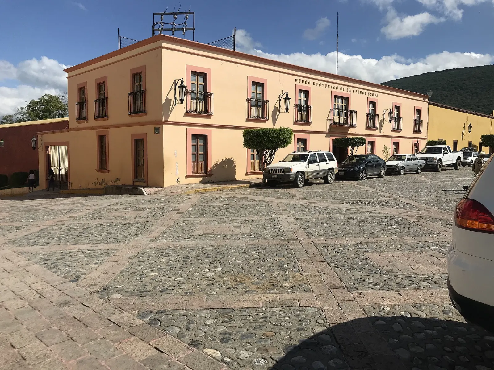 Entrance to the Museum of the Sierra Gorda in Jalpan de Serra, Querétaro