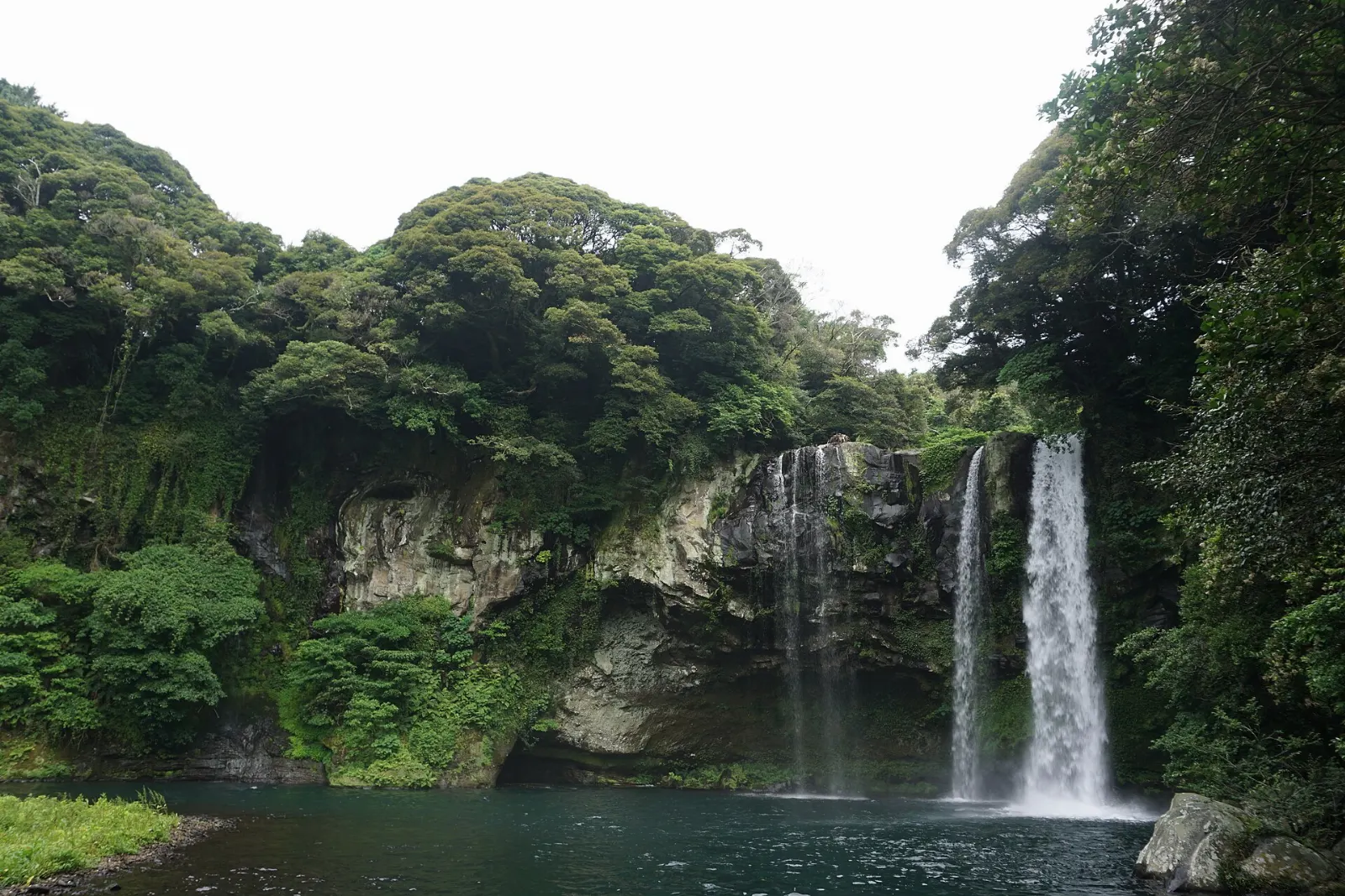 Cheonjiyeon Falls, Jeju Island, South Korea