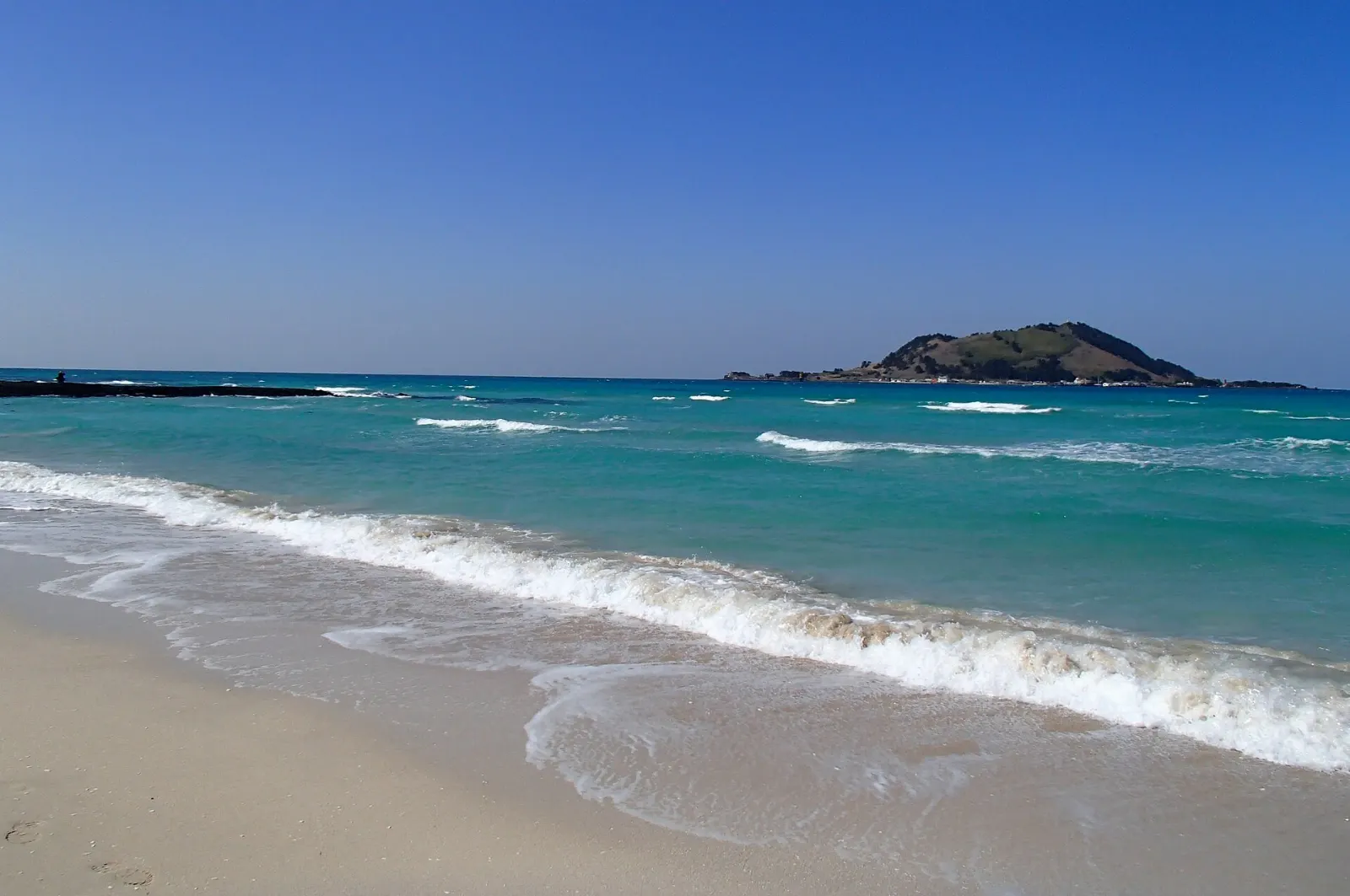 Hyeopjae Beach, Jeju Island, South Korea