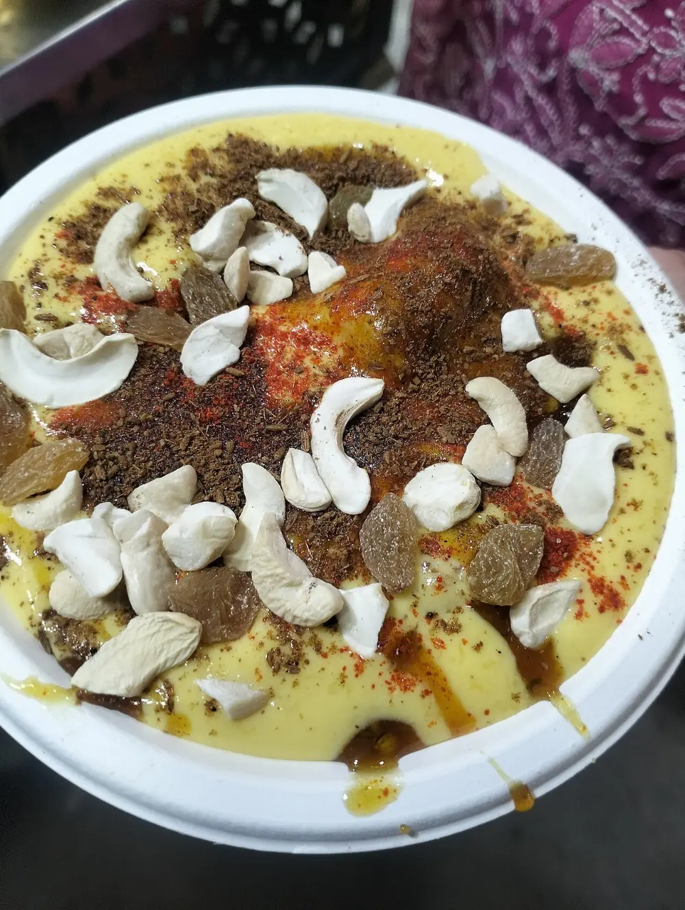 Dahi bhalla in Jhang, Pakistan