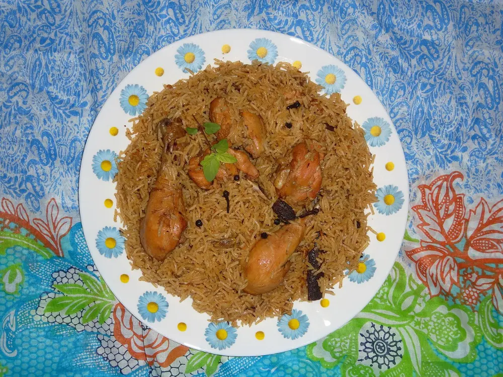 Murgh pulao in Jhang, Pakistan